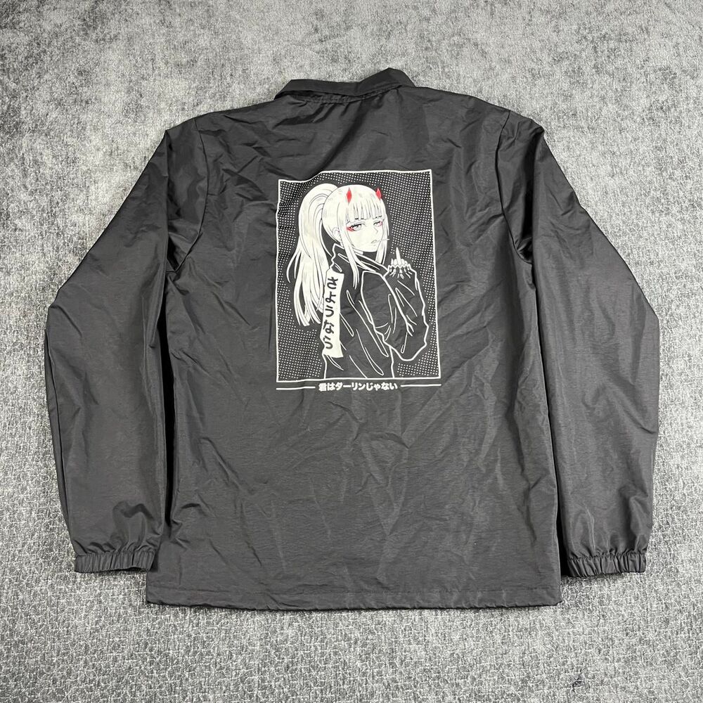 Coach Men's Black and Grey Jacket